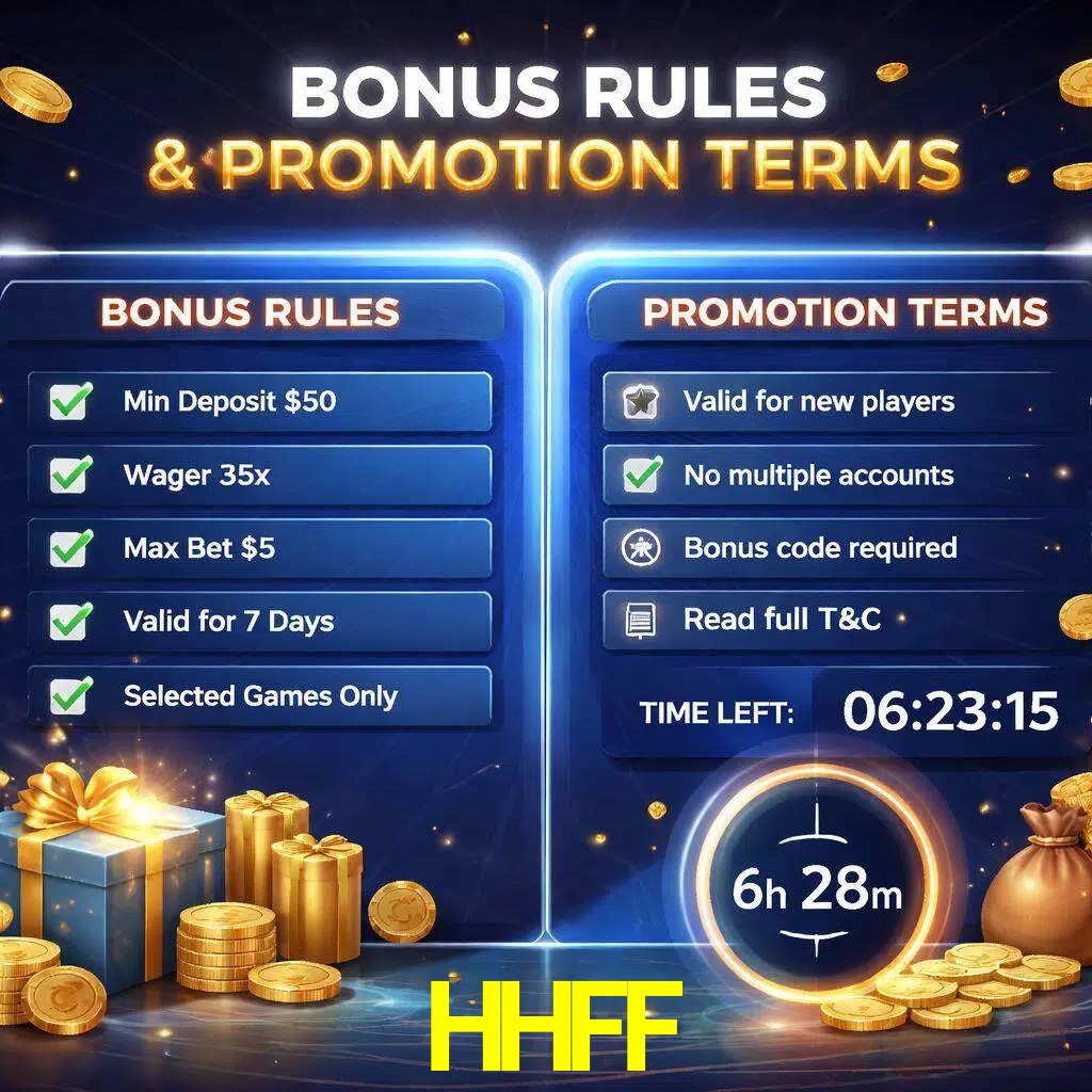 Reglas de promoción HHFF y condiciones de bonos explicadas visualmente
