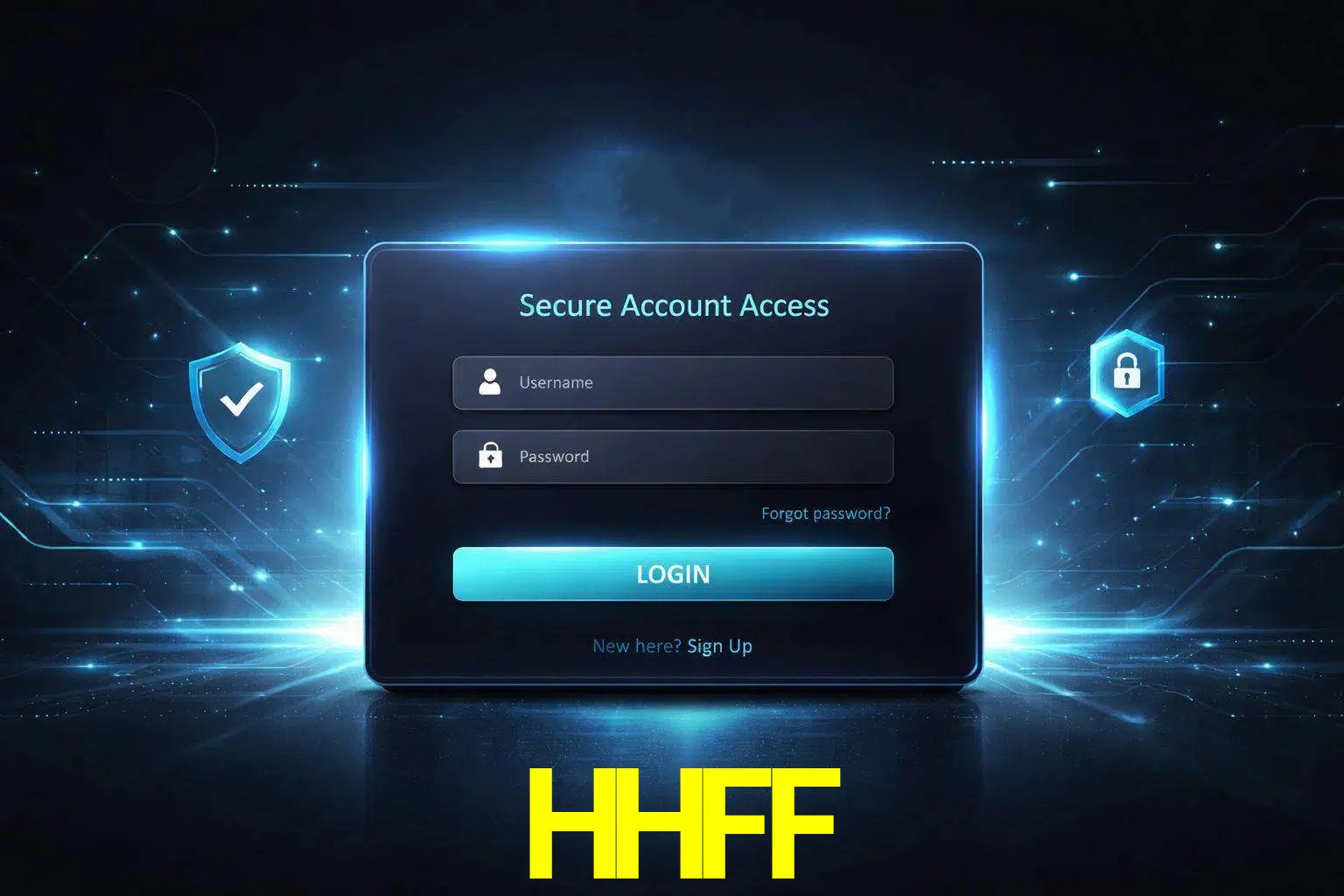 Pantalla de inicio de sesión de cuenta HHFF para usuarios en México