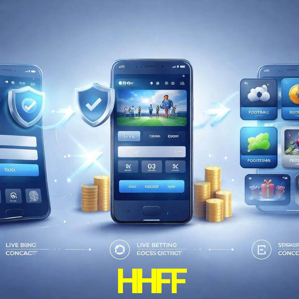 Pasos de acceso a la app HHFF en pantalla de teléfono móvil